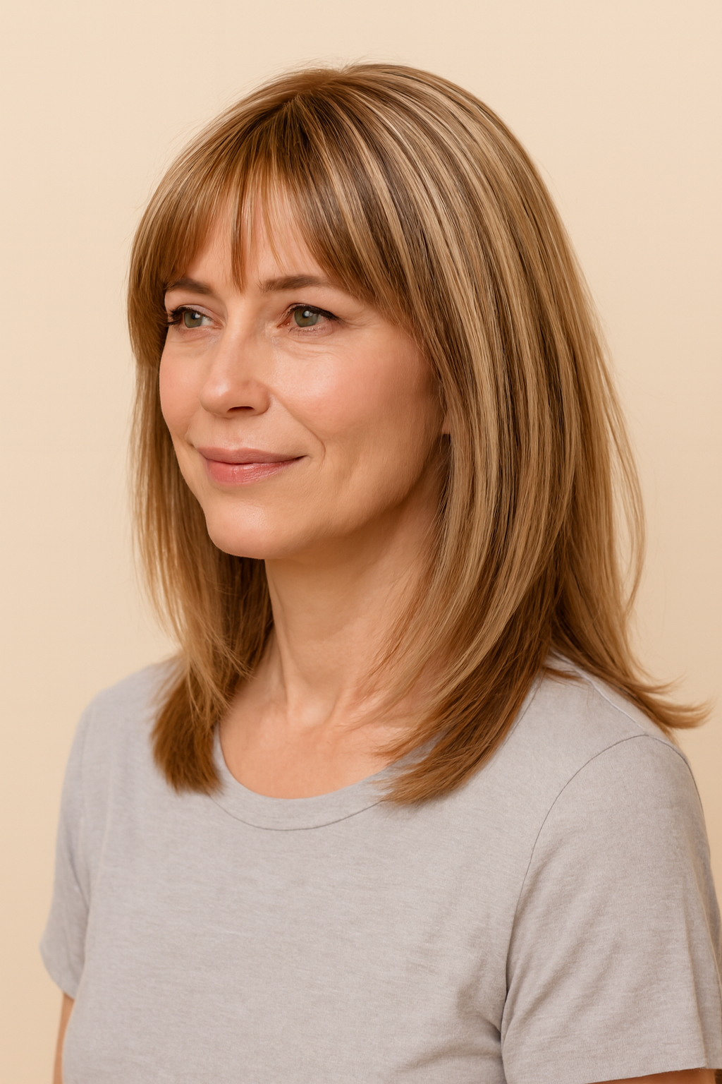 Dark Brown Mono Top Hair Topper, Human Hair