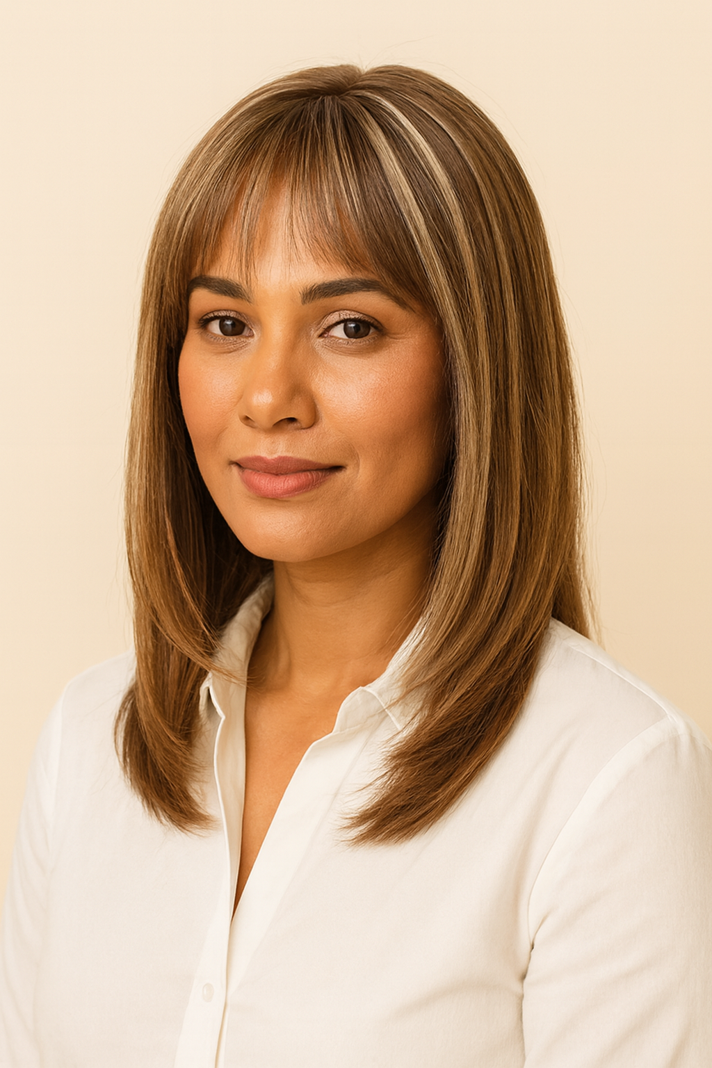 Chestnut Brown Hair Topper, Human Hair