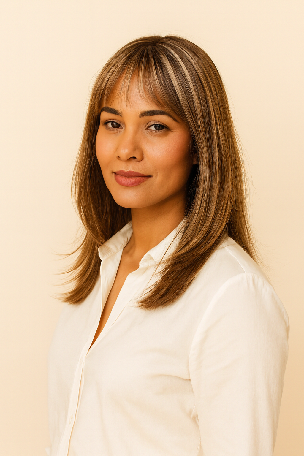 Chestnut Brown Hair Topper, Human Hair