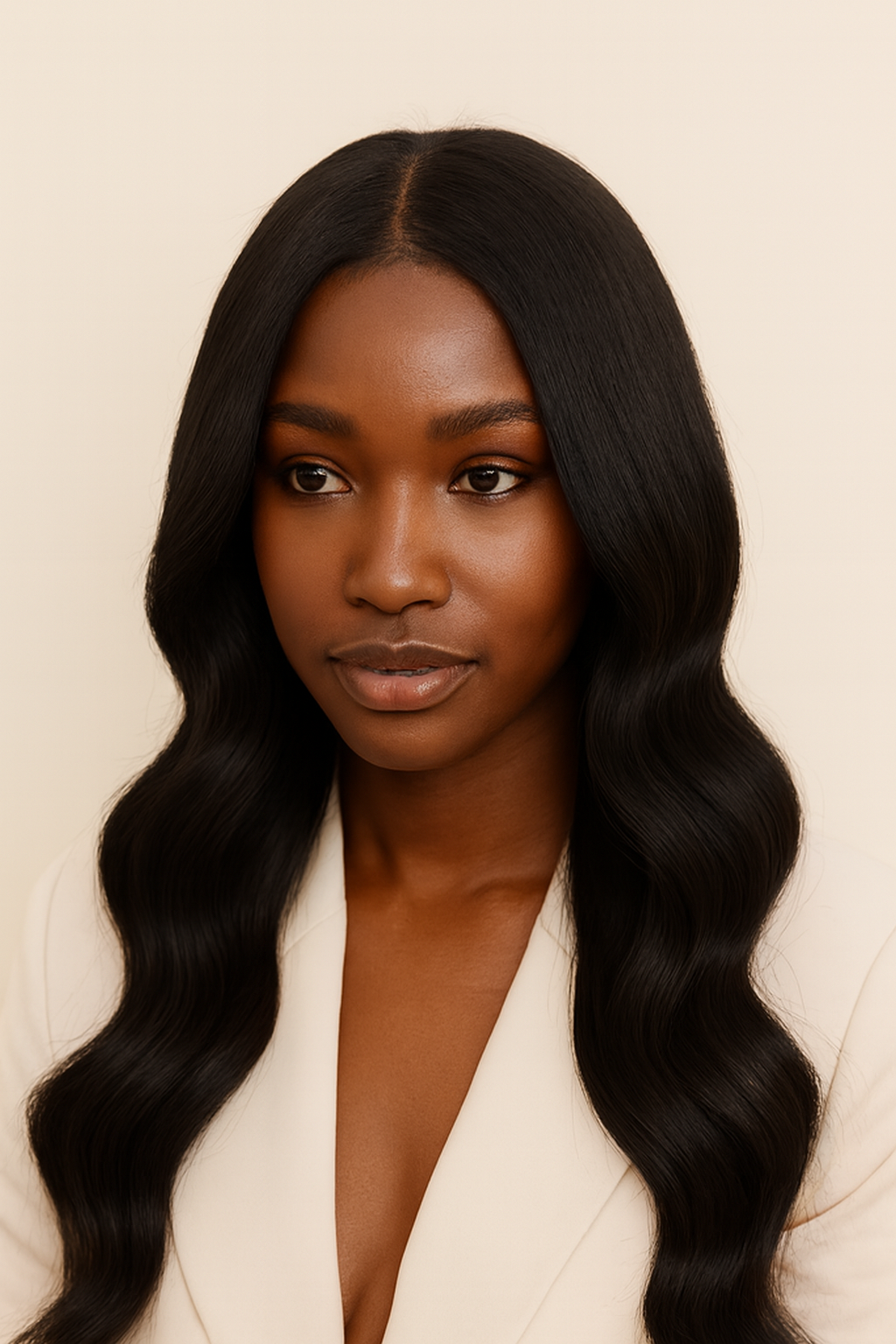 Body Wave V-Part Wig, Human Hair