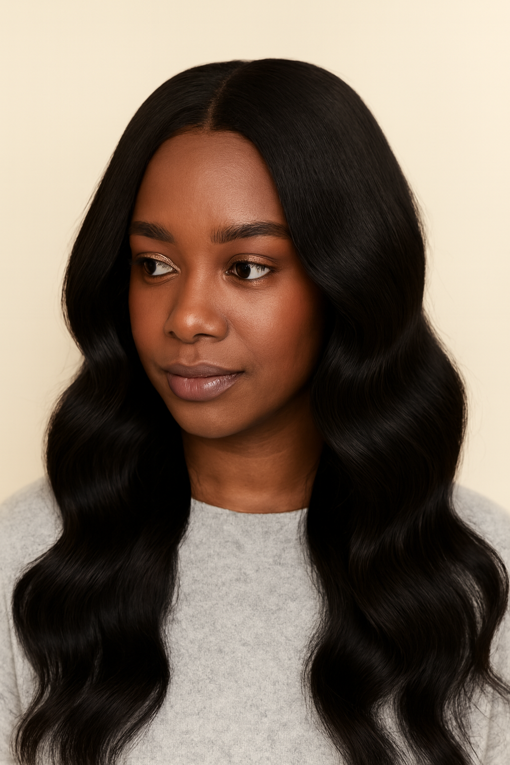 Body Wave U-Part Wig, Human Hair