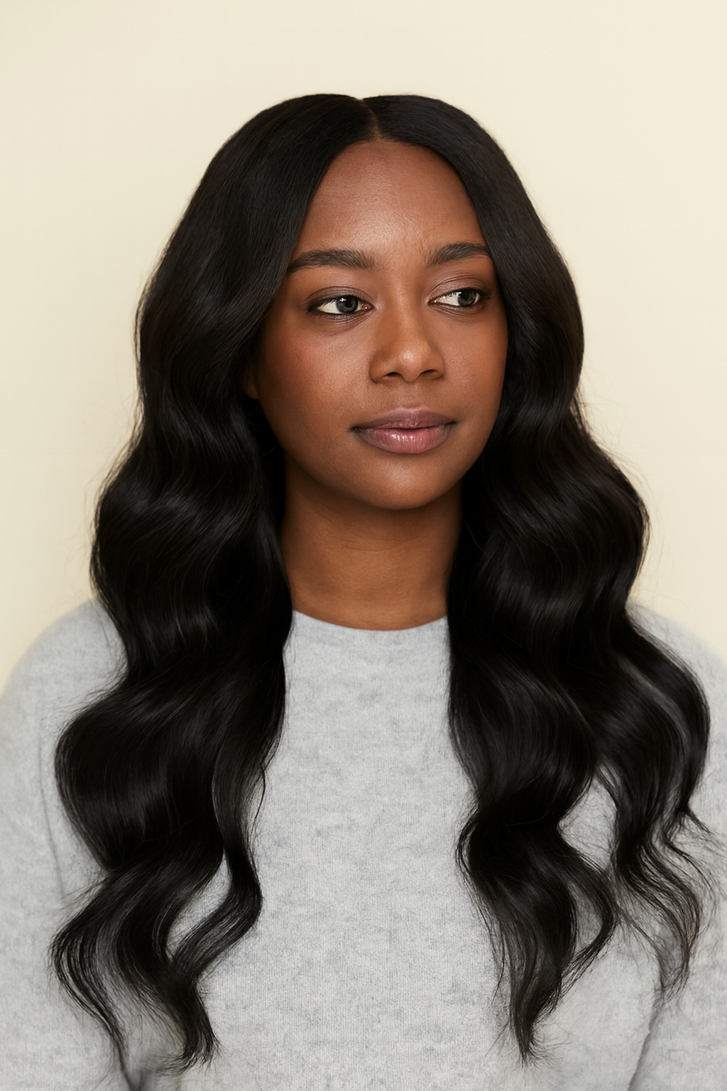 Body Wave U-Part Wig, Human Hair